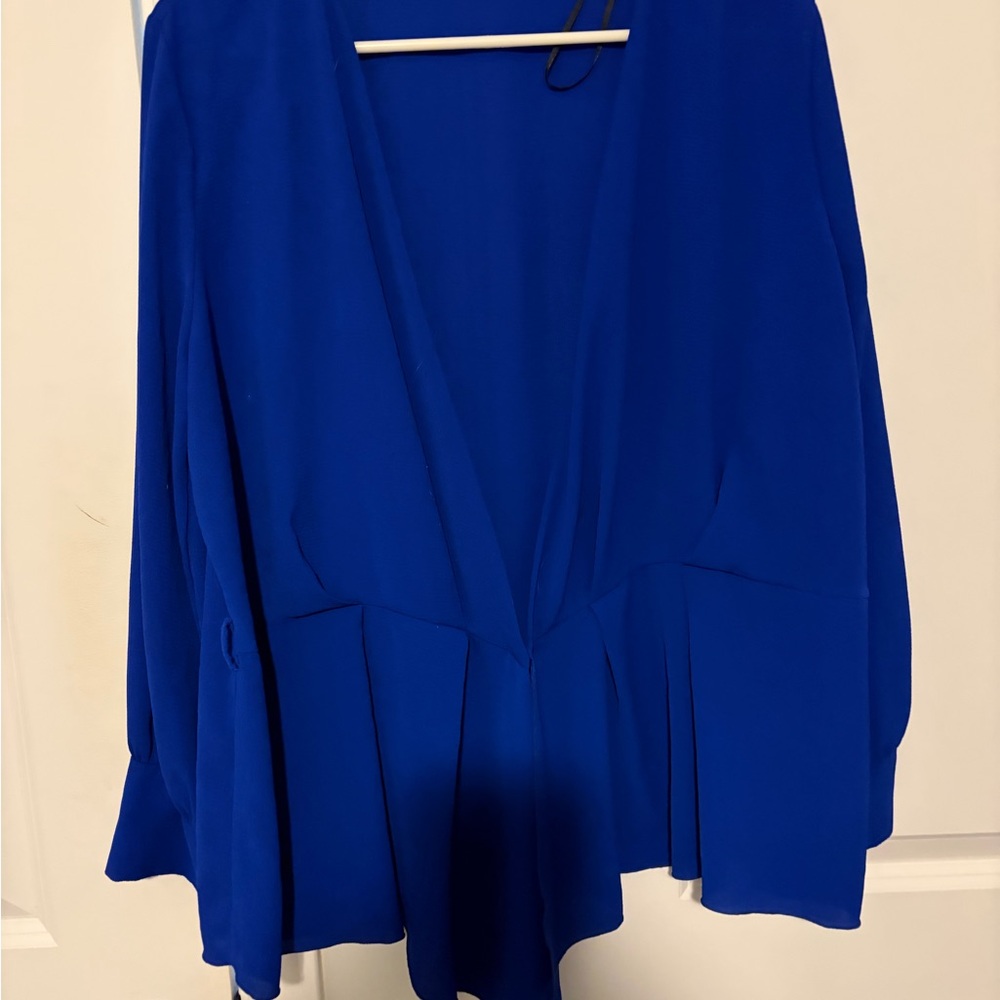 Kim & Cami Royal Blue Blouse